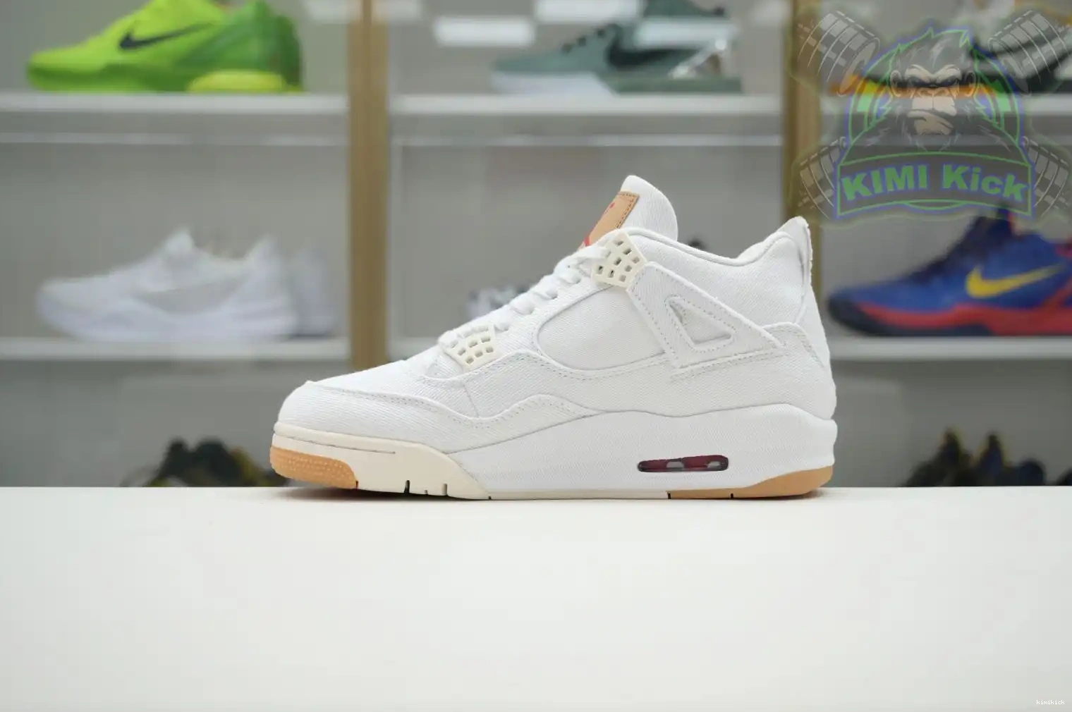 tag) (levis levis white Kimikick Jordan 4 Air Jordan 0423